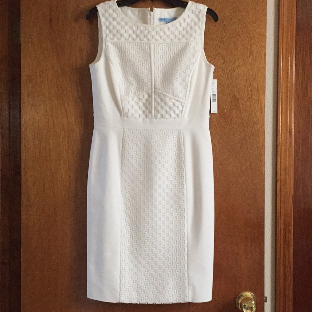 NWT Antonio Melanie Textured Dress